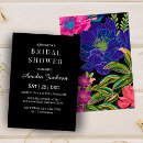 Search for navy and pink bridal shower invitations Typography