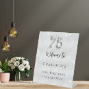 Search for 75th birthday party decor Simple