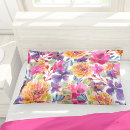 Search for floral watercolor pillowcases Pattern