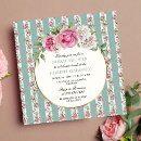 Search for pretty bridal shower invitations Garden
