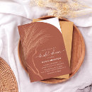 Search for boho bridal shower invitations Modern