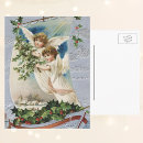 Search for victorian angels postcards Vintage christmas