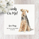Search for dog cocktail wedding napkins Modern