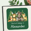 Search for winter bookplates Woodland animals