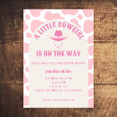 Search for western baby girl shower invitations Rodeo