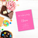 Search for 9 year old invitations Girly