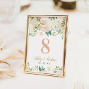 Search for elegant and natural table cards For her