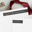 Search for gilded return address labels Chic