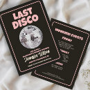 Search for disco hens party invitations Groovy