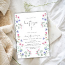 Search for summer christening invitations Botanical