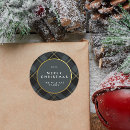 Search for gold foil envelope seals Merry christmas