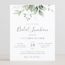 Search for bridal luncheon invitations Greenery