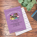 Search for womens day invitations Purple