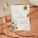 Search for sunflower save the dates Fall