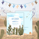 Search for desert baby shower invitations Cactus