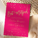 Search for confetti bar bat mitzvah invitations Typography