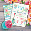 Search for aloha graduation invitations Floral
