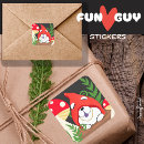 Search for mushroom gnome stickers Forest