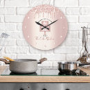 Search for stylish kitchen clocks Bakery