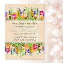 Search for just married invitations Rustic