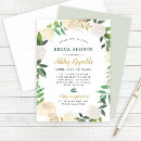 Search for green and gold bridal shower invitations For her
