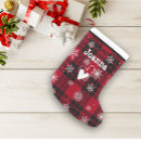 Search for red and black plaid christmas stockings Cute