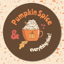 Search for autumn drink stickers Pumpkin