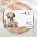 Search for dog breeder business cards Labrador retriever