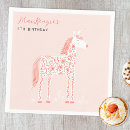 Search for unicorn napkins Girly