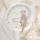 Search for moon baby shower plates Teddy