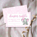 Search for elephant diaper raffle tickets Watercolor