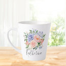 Search for watercolor hydrangea mugs Flower