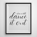 Search for out of posters Black and white
