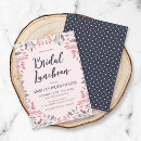 Search for bridal lunch invitations Elegant