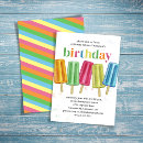 Search for rainbow sprinkles birthday invitations Summer
