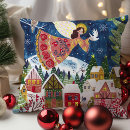 Search for christmas angel cushions Peace on earth