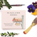 Search for change of address note cards Watercolor