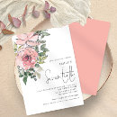 Search for modern floral 70th birthday invitations Trendy
