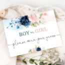 Search for modern gender reveal invitations Floral