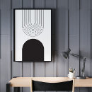 Search for black line art Modern minimalist