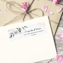 Search for gold leaf return address labels Eucalyptus