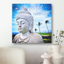 Search for buddha canvas prints Inspirational quote