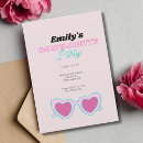 Search for neon pool party invitations Pink