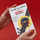Search for ninja kids birthday invitations Boy