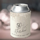 Search for glitter can coolers 50th birthday party