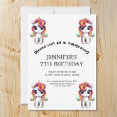 Search for cartoon unicorn invitations Rainbow