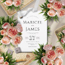 Search for modern font wedding invitations Simple