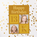 Search for add age name birthday cards Modern