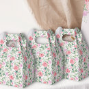 Search for floral favour boxes Pink