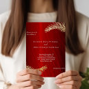Search for ruby red wedding invitations Elegant